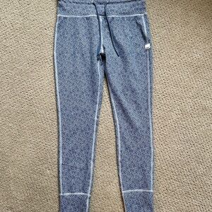 Vuori Blue Patterned Leggings